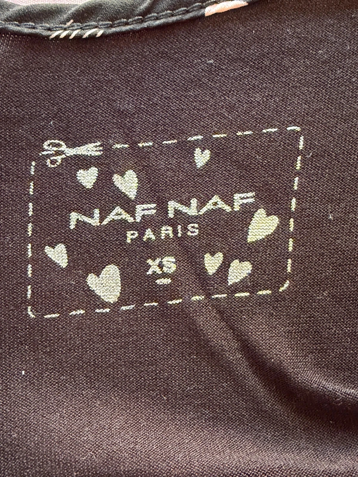 Naf Naf women's top size xs super condition – photo 9